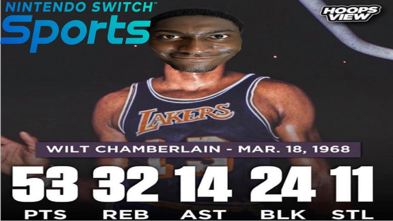 I'M HIM. Nintendo Switch Sports Basketball Online Play