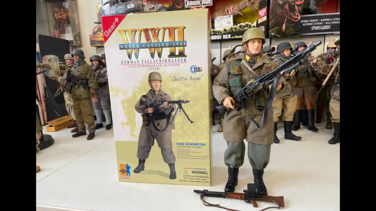 1/6 figure WWII Dragon Gustav Bayer German Fallschirmjager Monte Cassino review