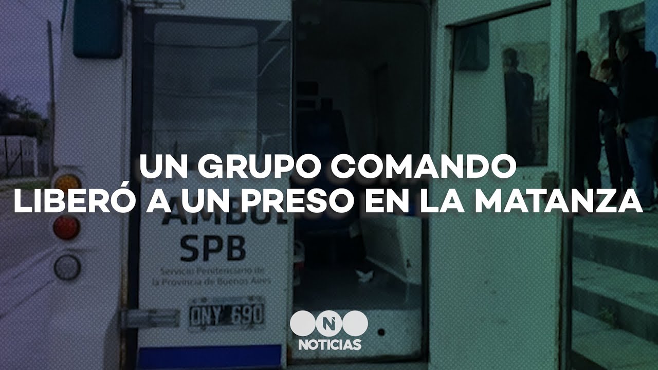 Golpe comando para liberar a un preso en La Matanza - Telefe Noticias