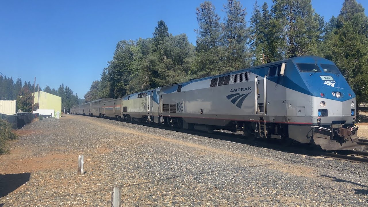 Amtrak California Zephyr Trains – Placer County & Martinez Subdivision (September and October 2025)