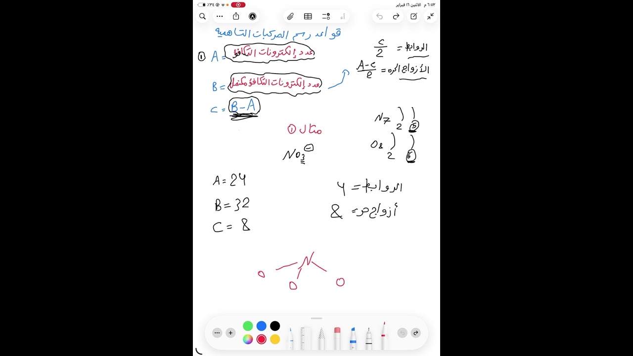 قواعد رسم المركبات التساهمية