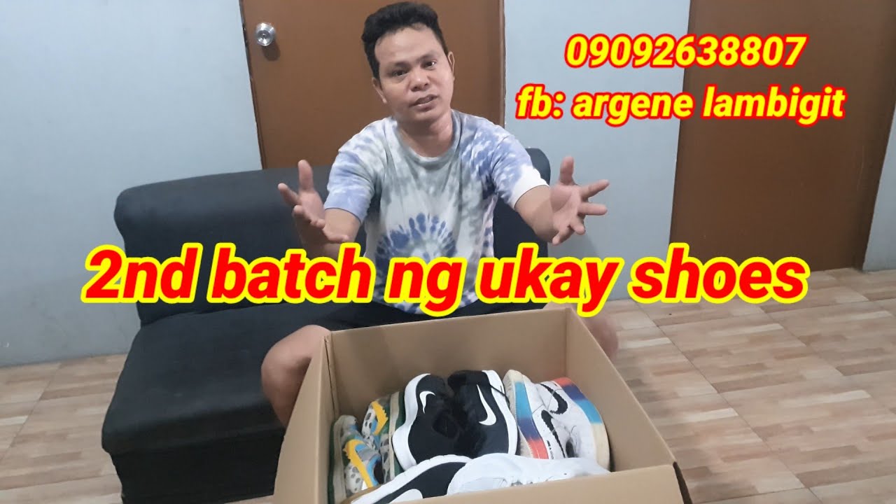 2ND BATCH NG UKAY SHOES PER BOX