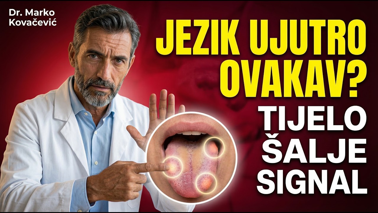 LIJEČNIK UPOZORAVA: AKO VAŠ JEZIK UJUTRO IZGLEDA OVAKO POSLIJE 60, NE IGNORIRAJTE OVO