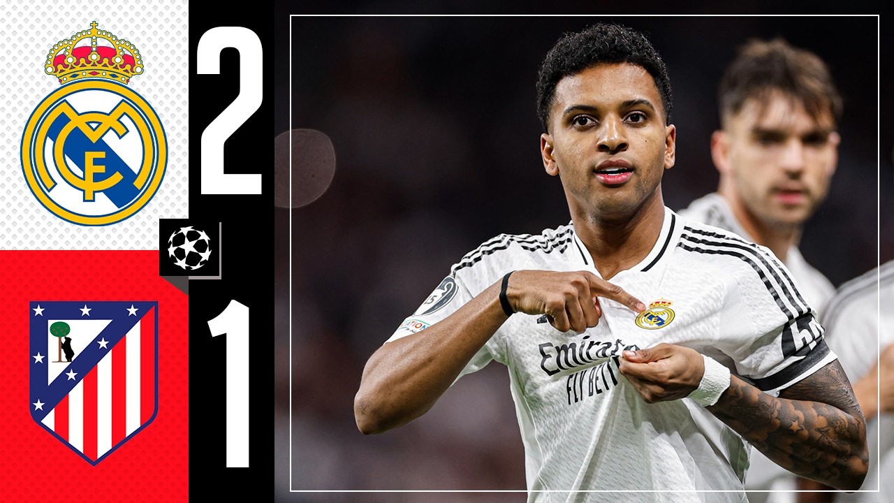 HIGHLIGHTS | Real Madrid 2-1 Atl&eacute;tico de Madrid | Champions League