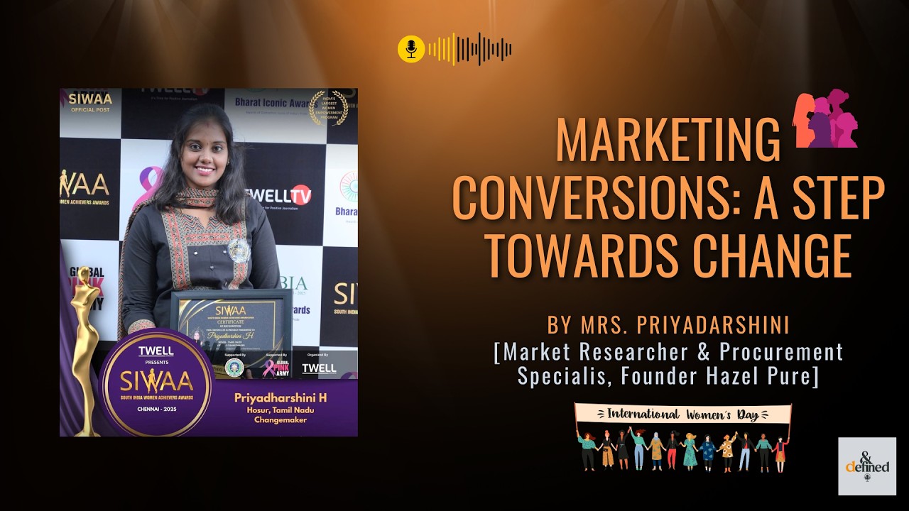 Marketing Conversions: Priyadarshini’s Journey in Market Research, Procurement | Women’s Day Special
