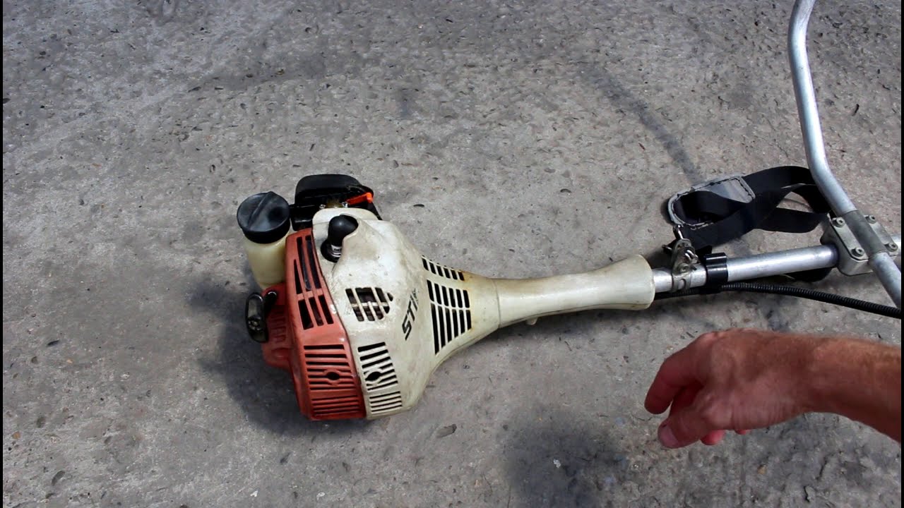 Триммер Stihl FS 55 Мотокоса заглохла и не заводится
