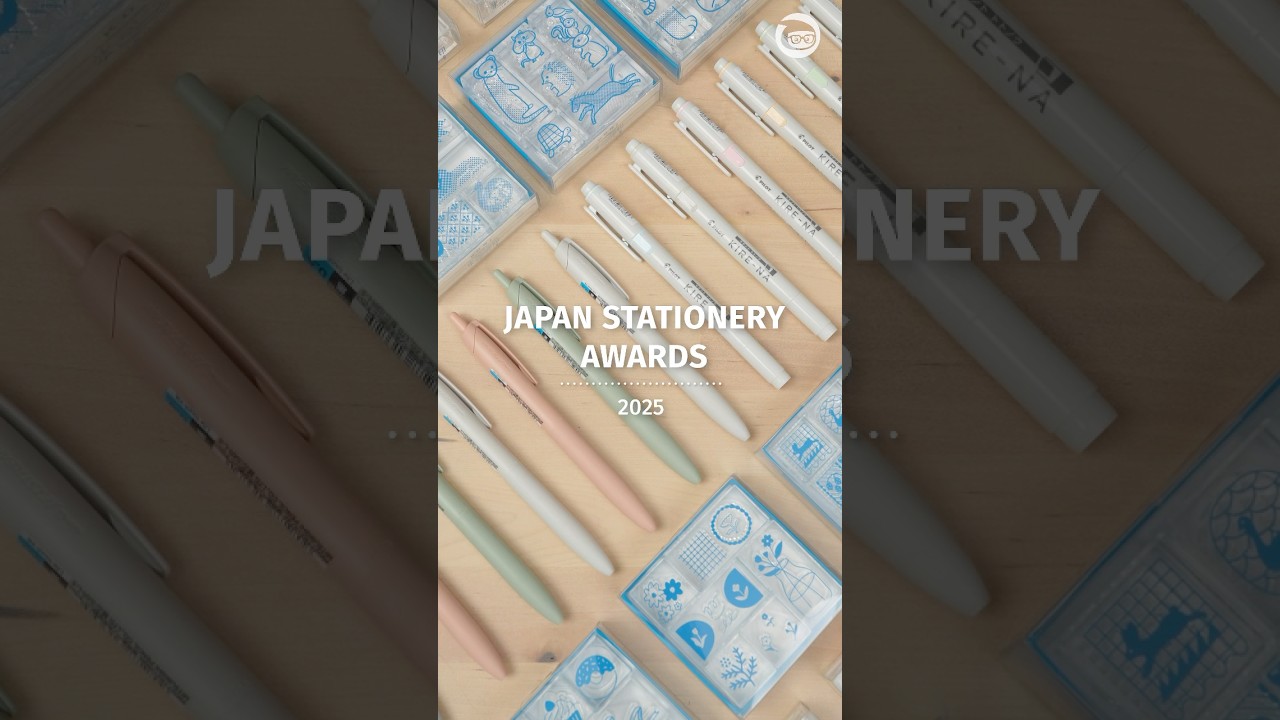 The BEST of Japan Stationery Awards for 2025 🎊🏆