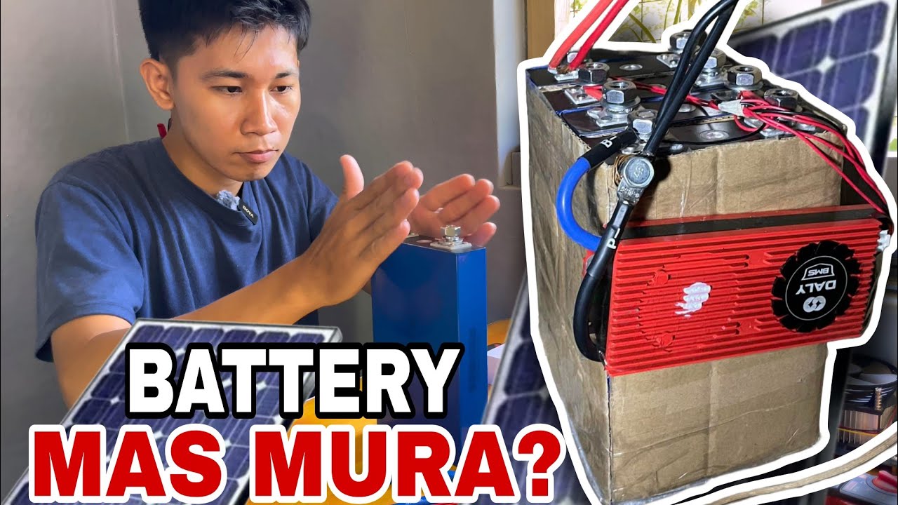 DIY SOLAR 12V LIFEP04 BATTERY ASSEMBLE MURA PERO May Laban kaya?