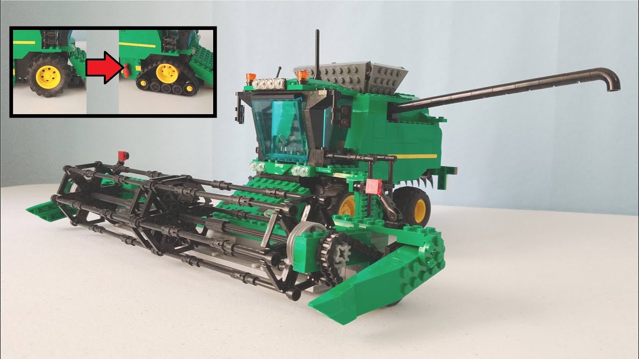 Lego John Deere Harvester T670 MOC