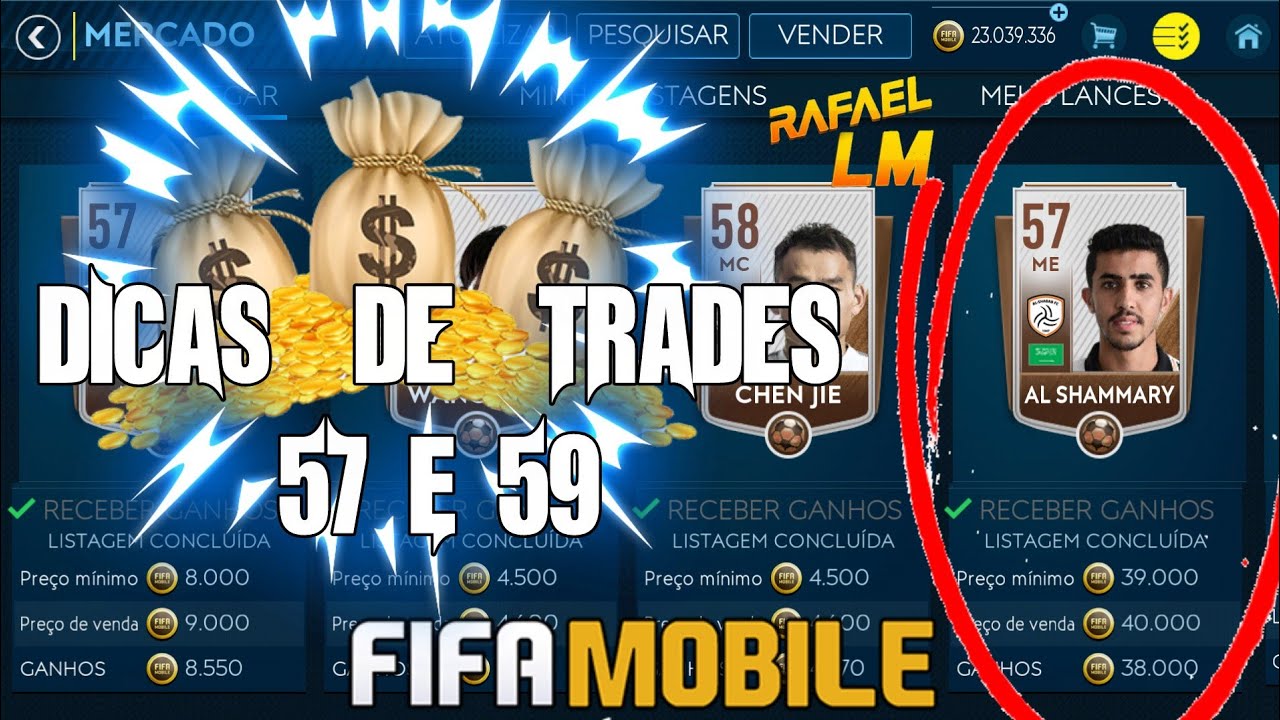 DICA DE TRADING FIFA 19 MOBILE COMO FICAR MUITO MILH&Otilde;NARIO