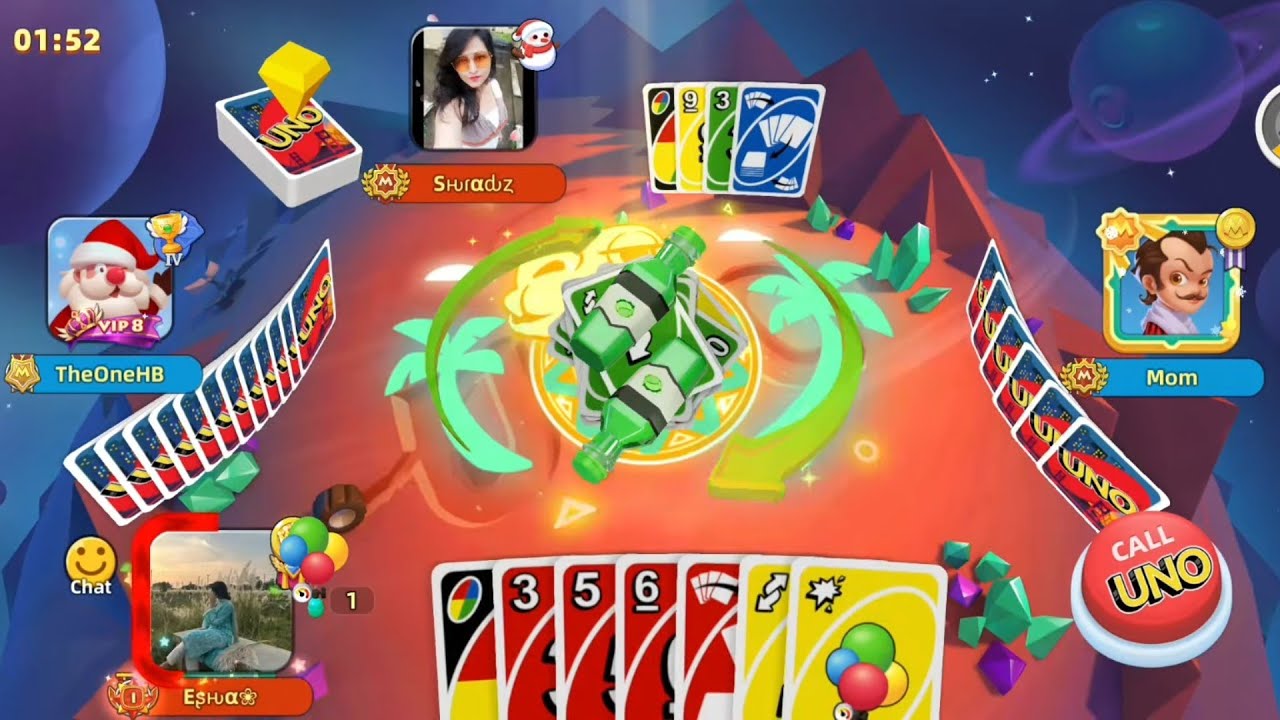 Uno Mobile Game || Go Wild X1000 with Time Balloon 🎈