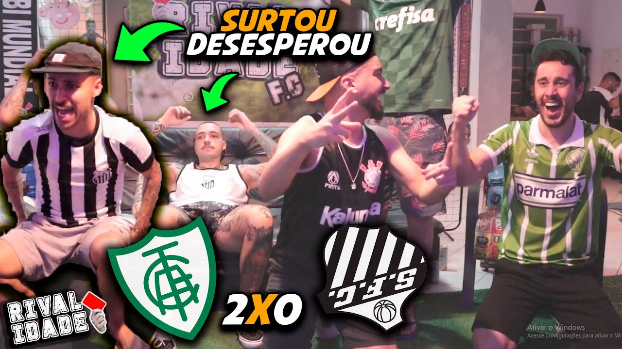 React América Mg 2x0 Santos | Melhores momentos | Gols | Brasileirão