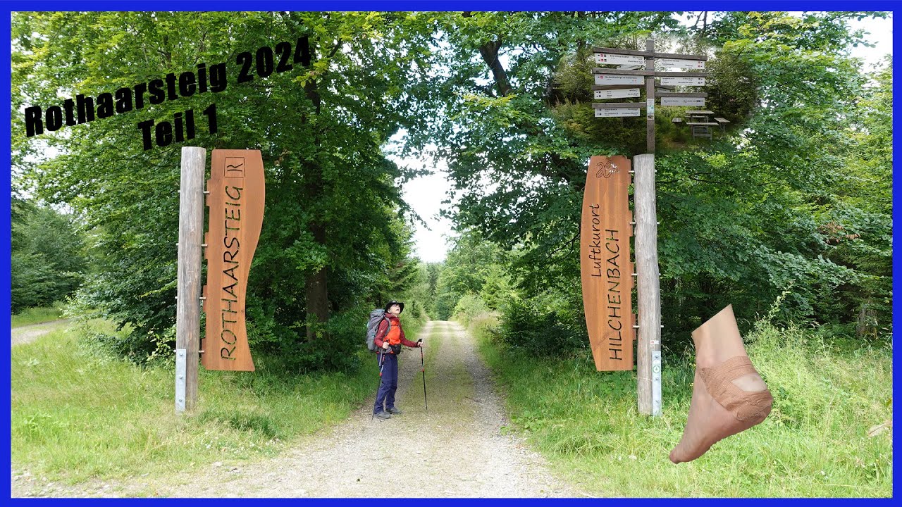 Rothaarsteig 2024 Teil 1