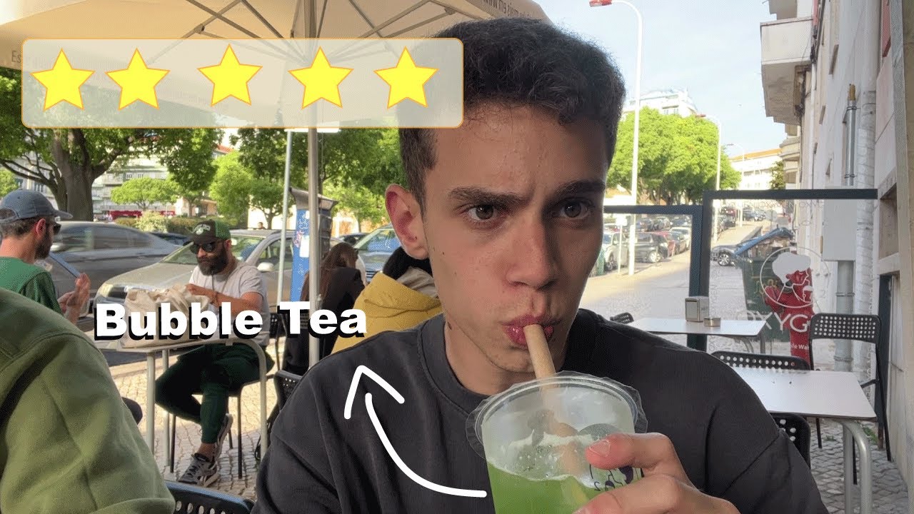 Provei o Pior e o Melhor Bubble Tea de Lisboa