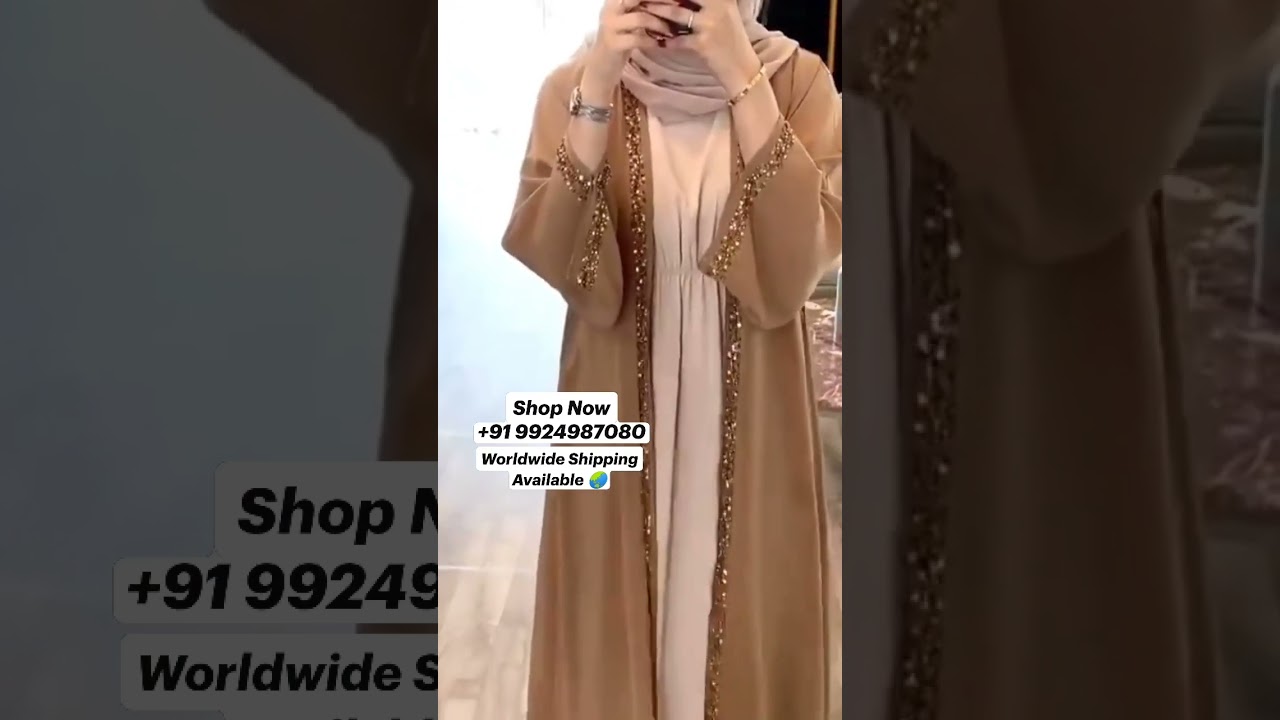 Party wear Abaya #2023 #shorts #ytshorts #hijab #wedding #fancyabaya