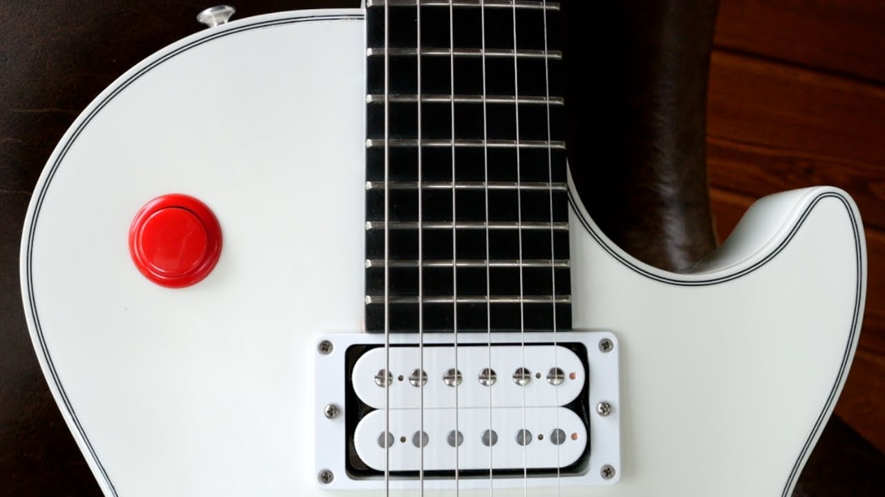 Эта гитара «не такая» | 2012 Gibson Buckethead Signature Les Paul Richlite, баритон + увеличенный...