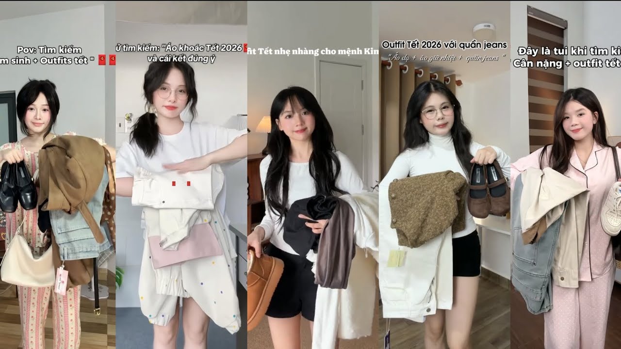 Shopeehaul | Gợi ý Outfits diện Tết 2026🌸🧧