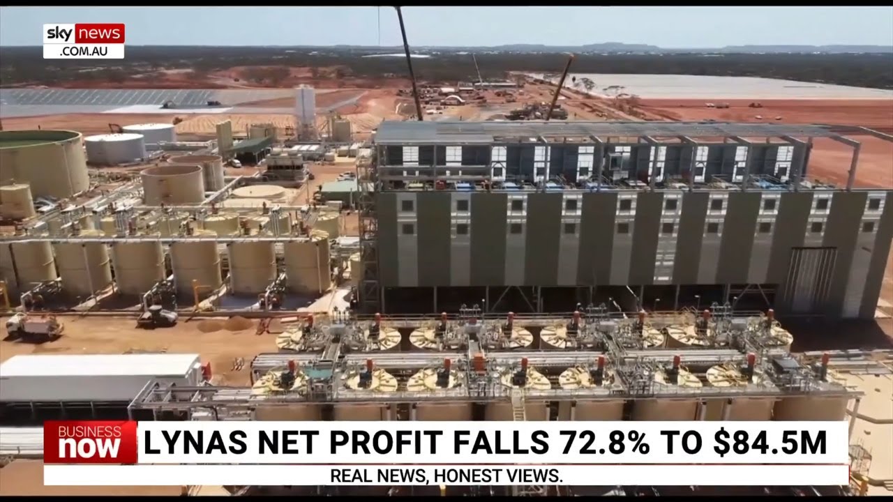 Lynas&rsquo; profit &lsquo;slumps&rsquo; by 73 per cent following critical mineral price collapse