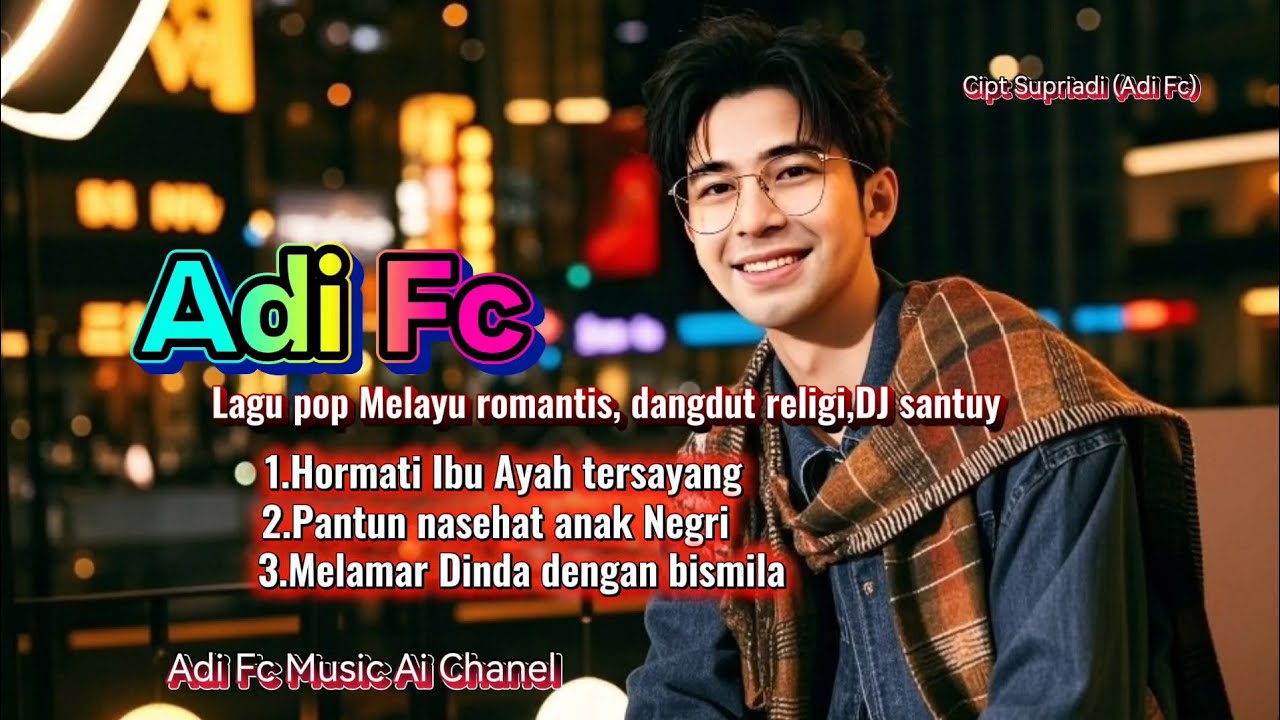 ALBUM POP MELAYU DANGDUT RELIGI- ADI FC,DJ santuy sarat makna 🎧🤲