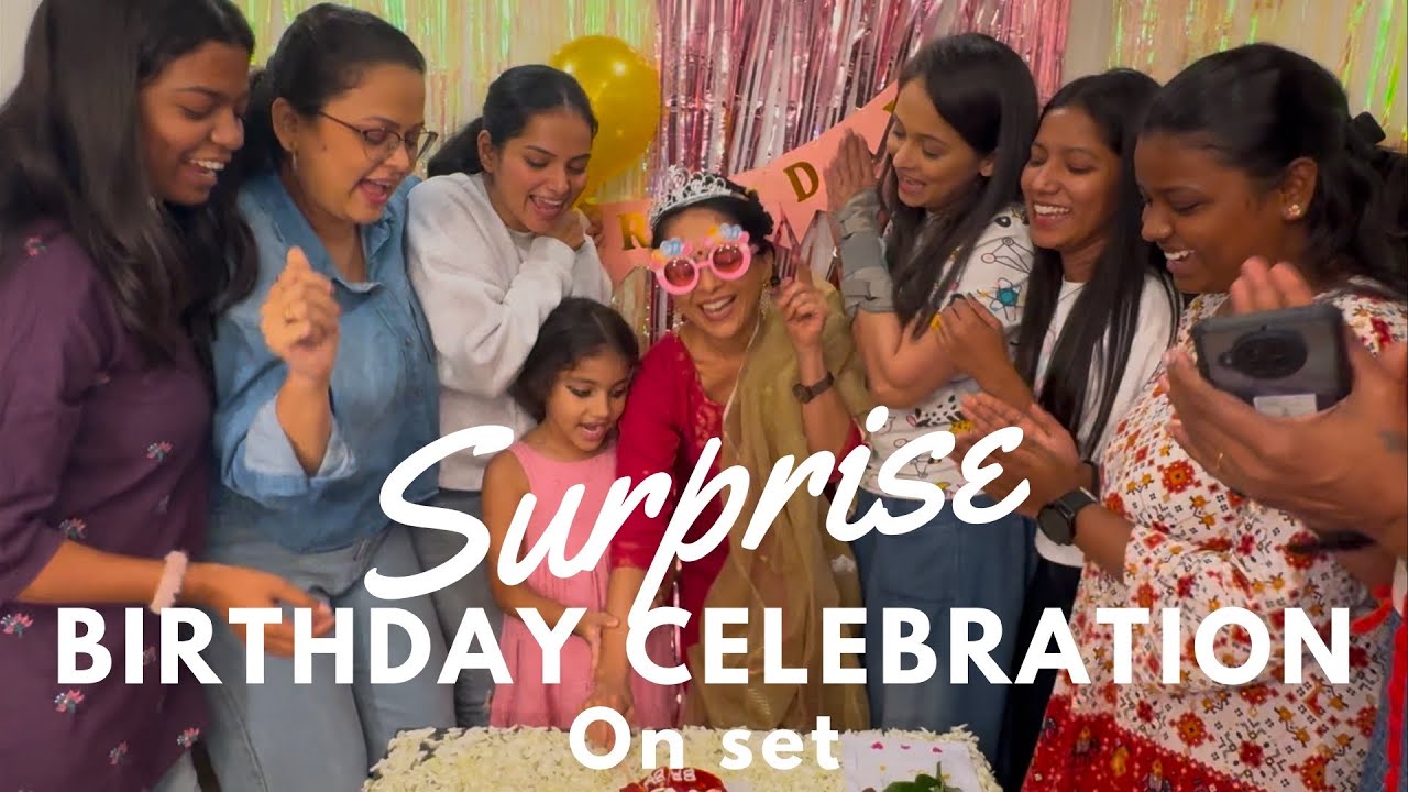 ऐश्वर्या ताईचं ५० व्या birthdayचं celebration | @Aishwarya Narkar @Shweta Mehendale @Amruta