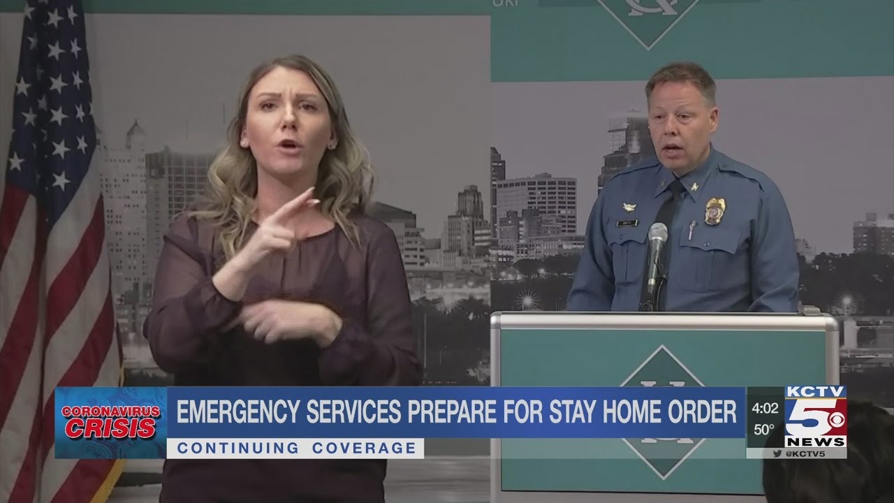 Kansas City emergency services prepare for stay home order