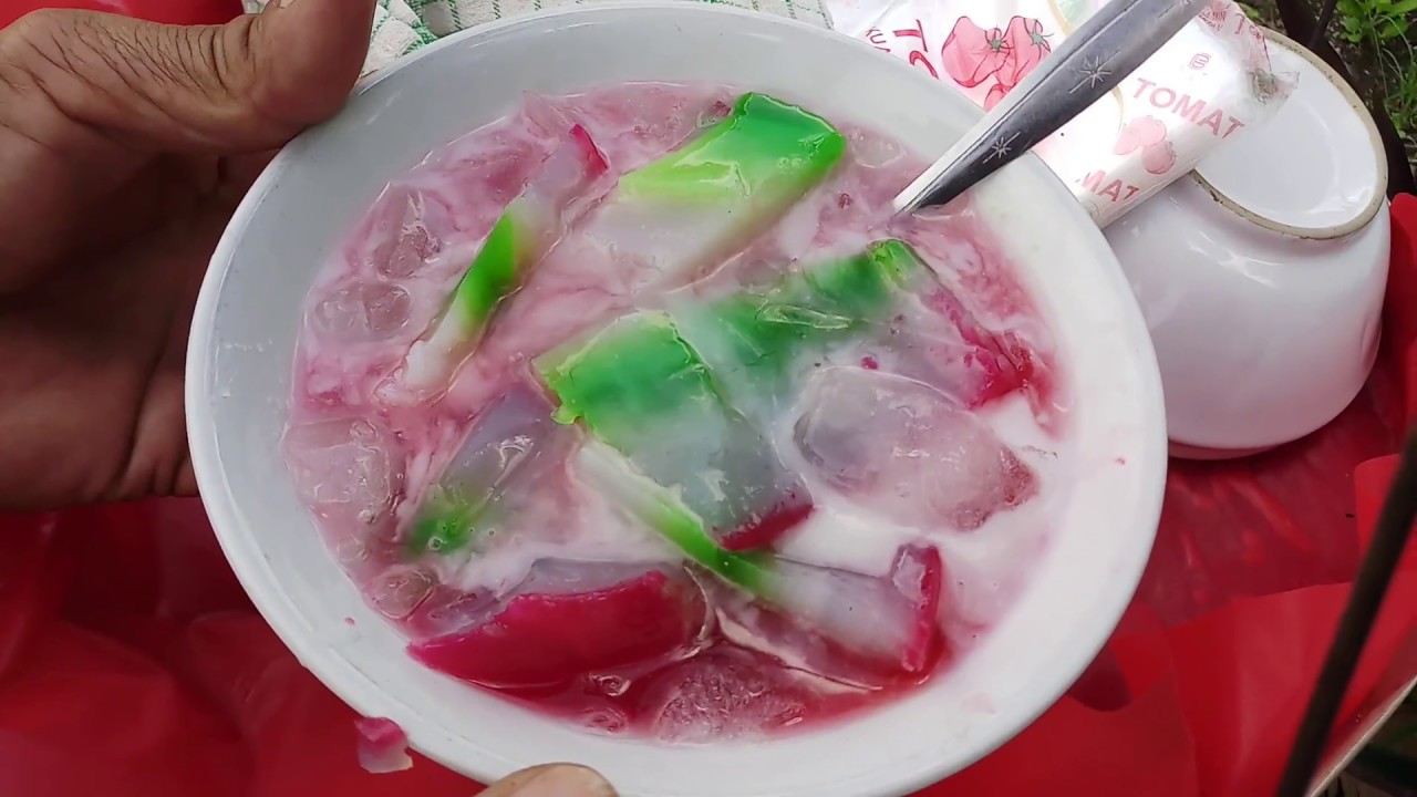 ES SELENDANG MAYANG !!! INDONESIA STREET FOOD