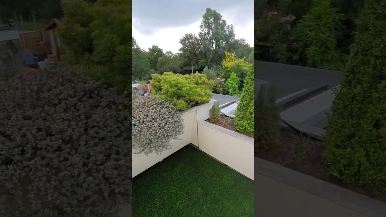 Kunstgras voor dakterras en balkon! #kunstgras #dakterras #balkon #tuin #garten #kunstrasen
