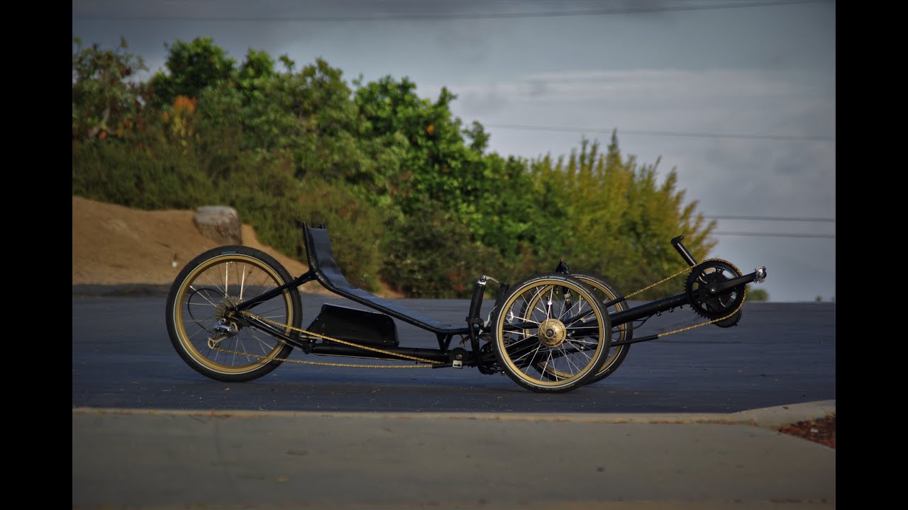GreenSpeed GLR recumbent trike w/Bafang BBS02 middrive.