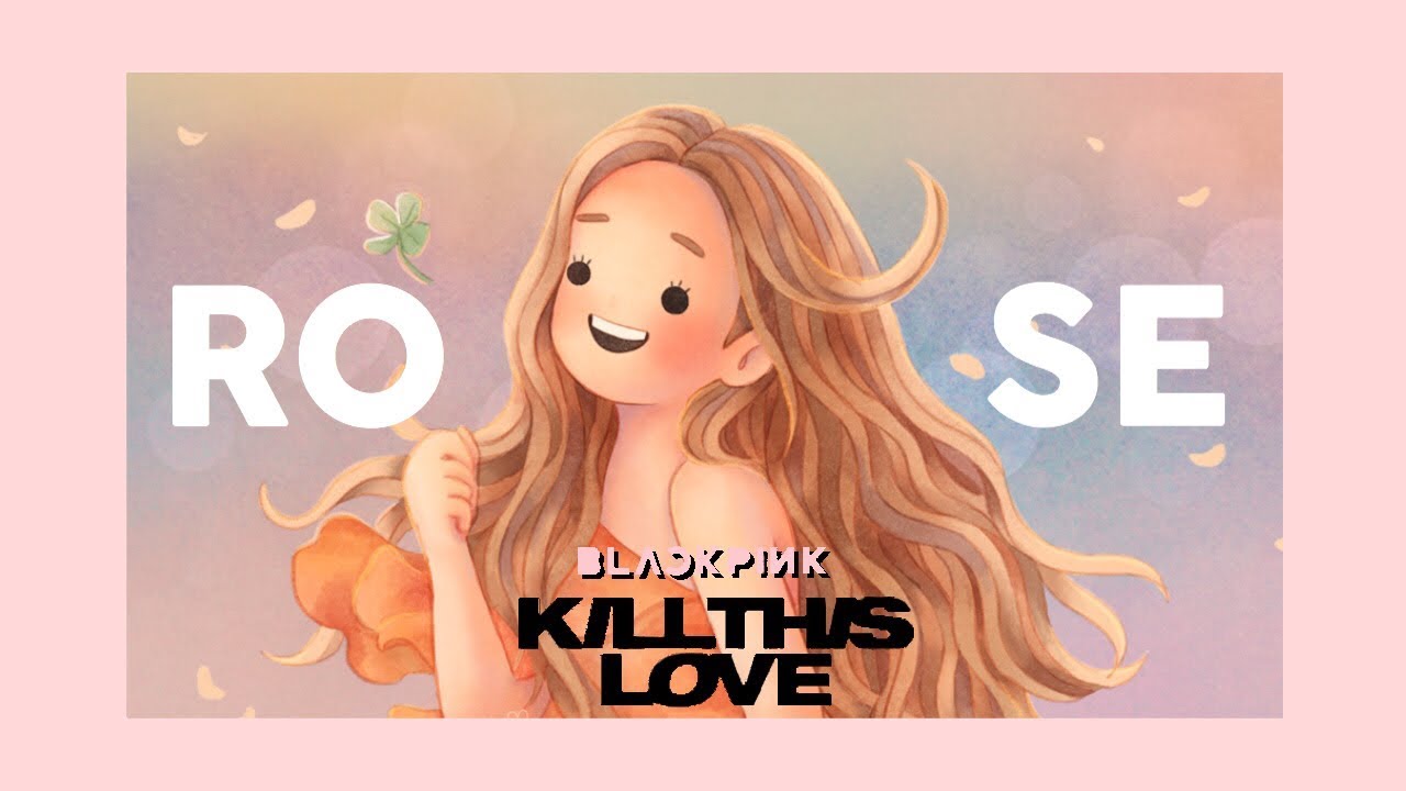 ROSE Blackpink speed paint on procreate | FAHFAHS
