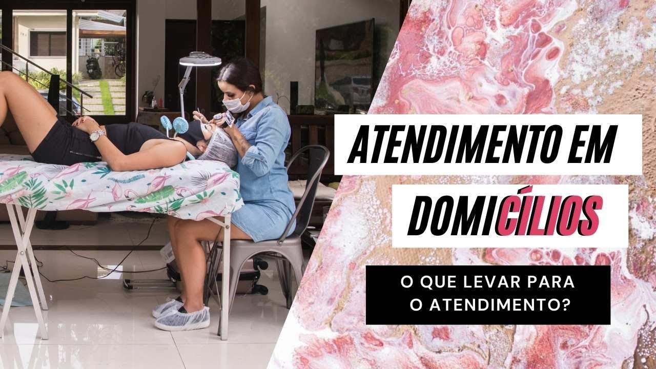 EXTENSÃO DE CÍLIOS - ATENDIMENTO EM DOMICÍLIO - PARTE 1