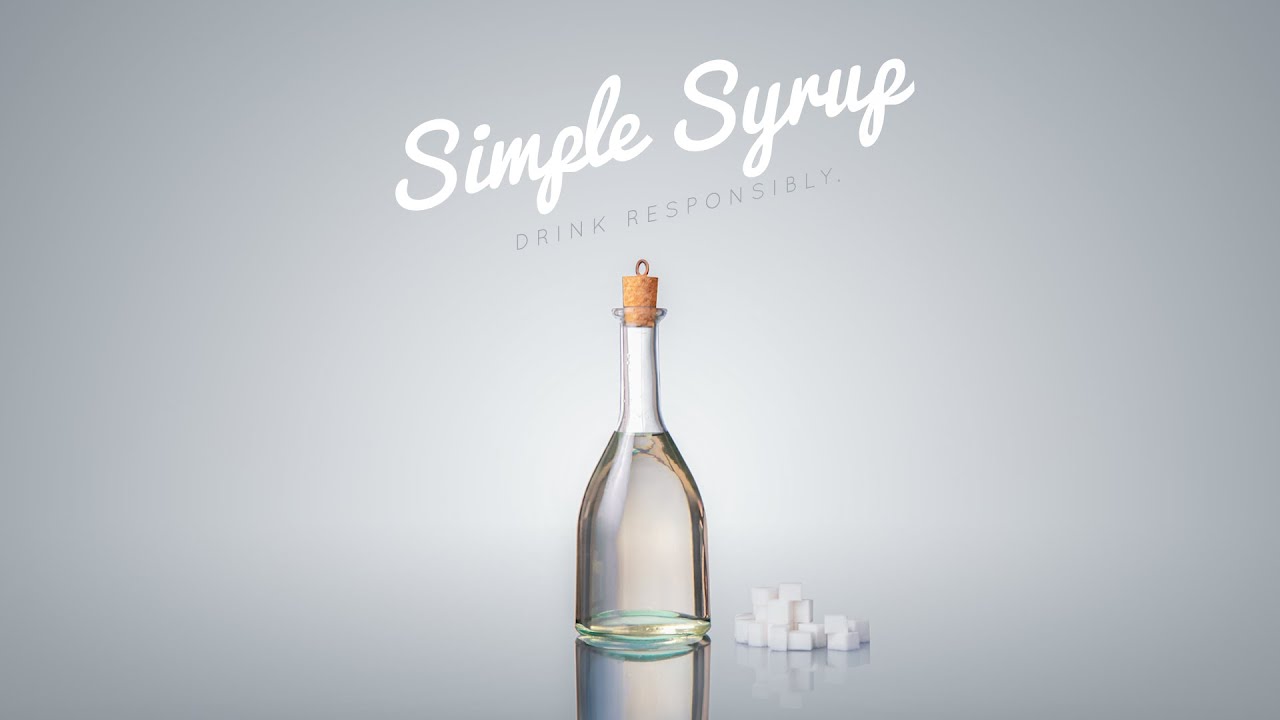 How to make a simple syrup at home (easiest way to make it)