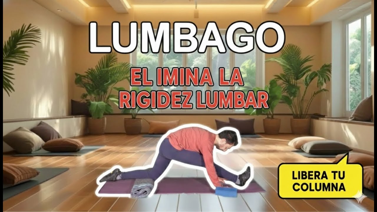 ¡ELIMÍNALO! Yoga para el Lumbago: El Secreto de tus Piernas ⚡️