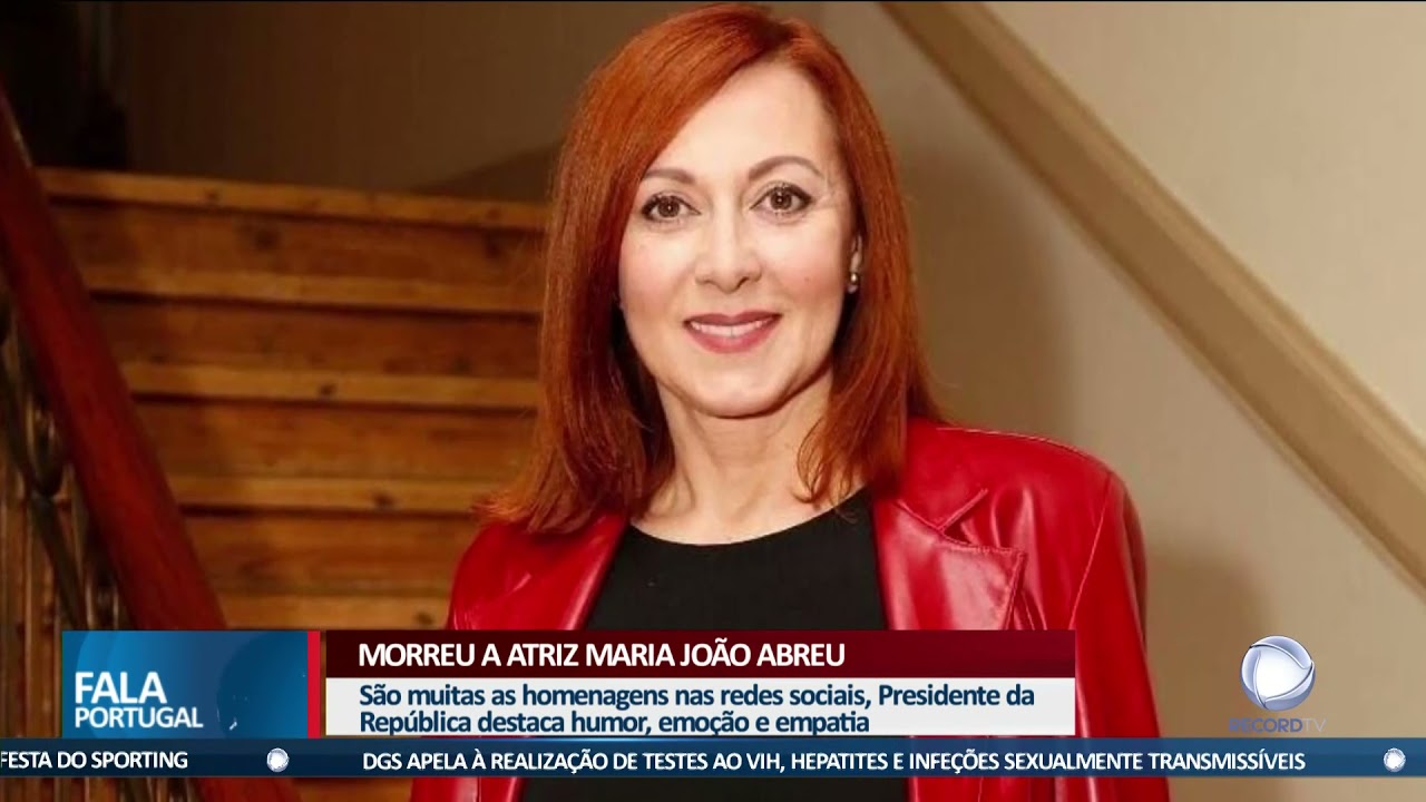 Morreu a atriz Maria João Abreu