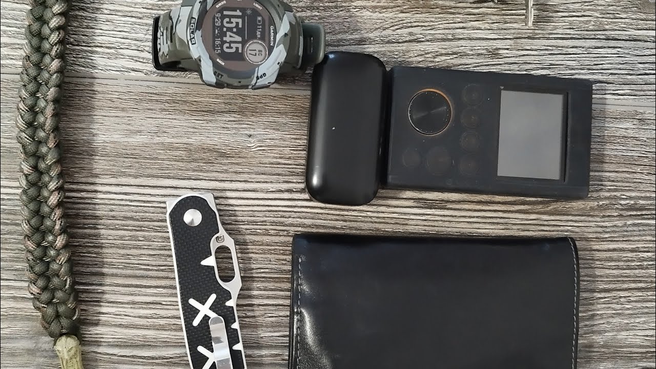 Мой итоговый EDC набор 2023 г.