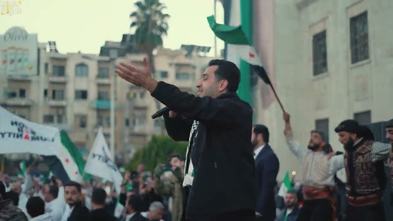 مهرجان تحرير سوريا 2024 - حماه - جنة يا وطنا بصوت منشد الثورة السورية يحيى حوى