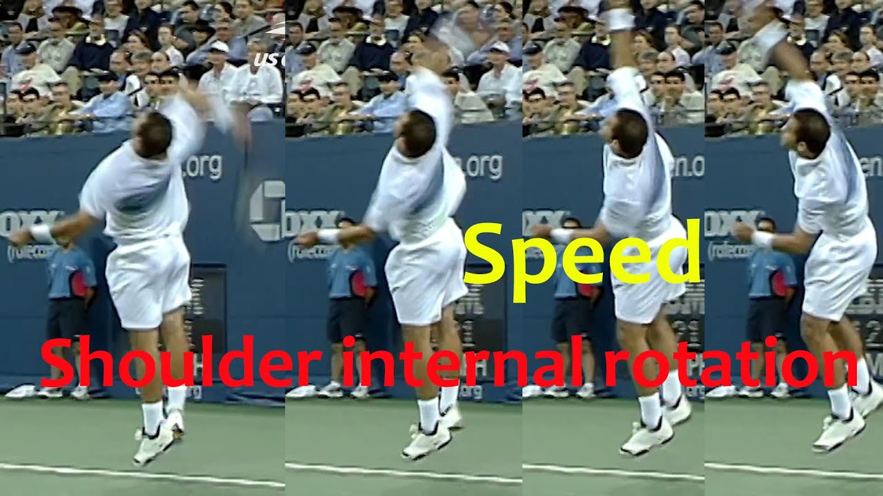How to serve (3) - racket speed