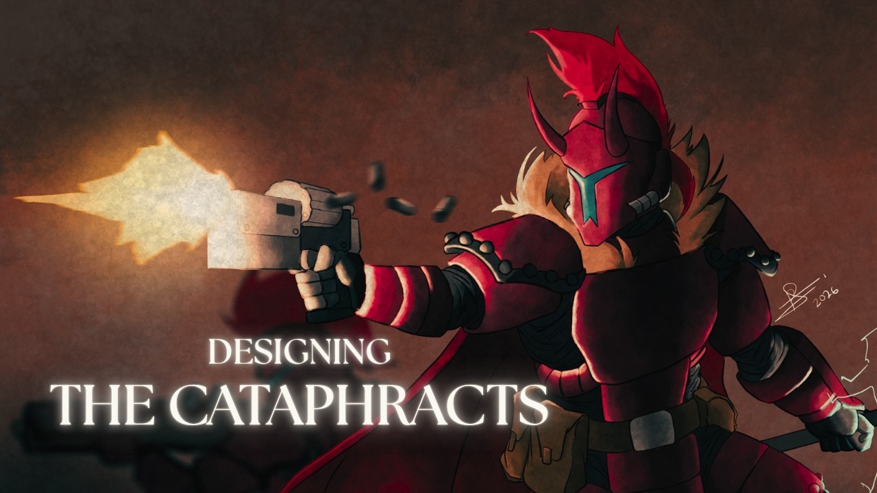 Let's design supersoldiers - BLOOD RED STARS Ep.1: THE CATAPHRACTS OF SPARATUS