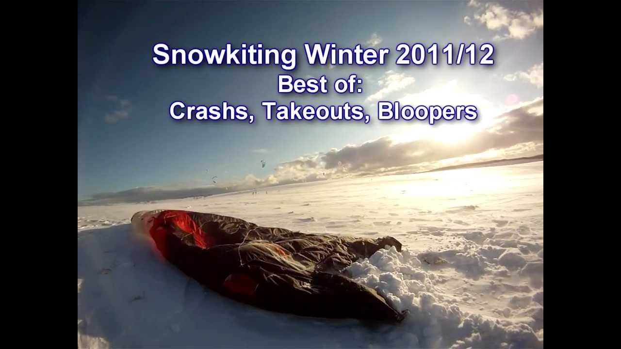 Best of Snowkiting Crashes Season 2011/12