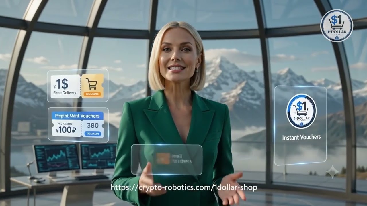 Real-World Token Utility | CRBOT 1$ Shop & Instant Vouchers 🛒⚡