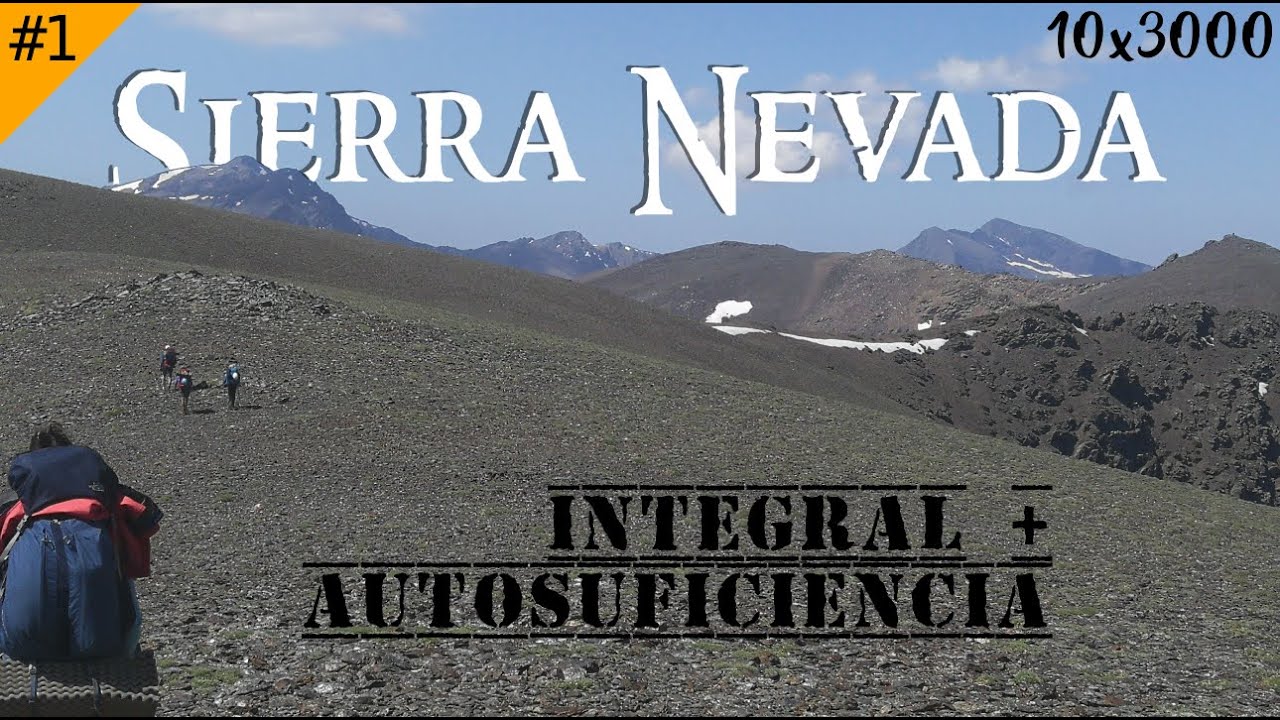 VIVAC en Laguna de las CALDERETAS desde POSTERO ALTO | INTEGRAL SIERRA NEVADA EN AUTOSUFICIENCIA #1