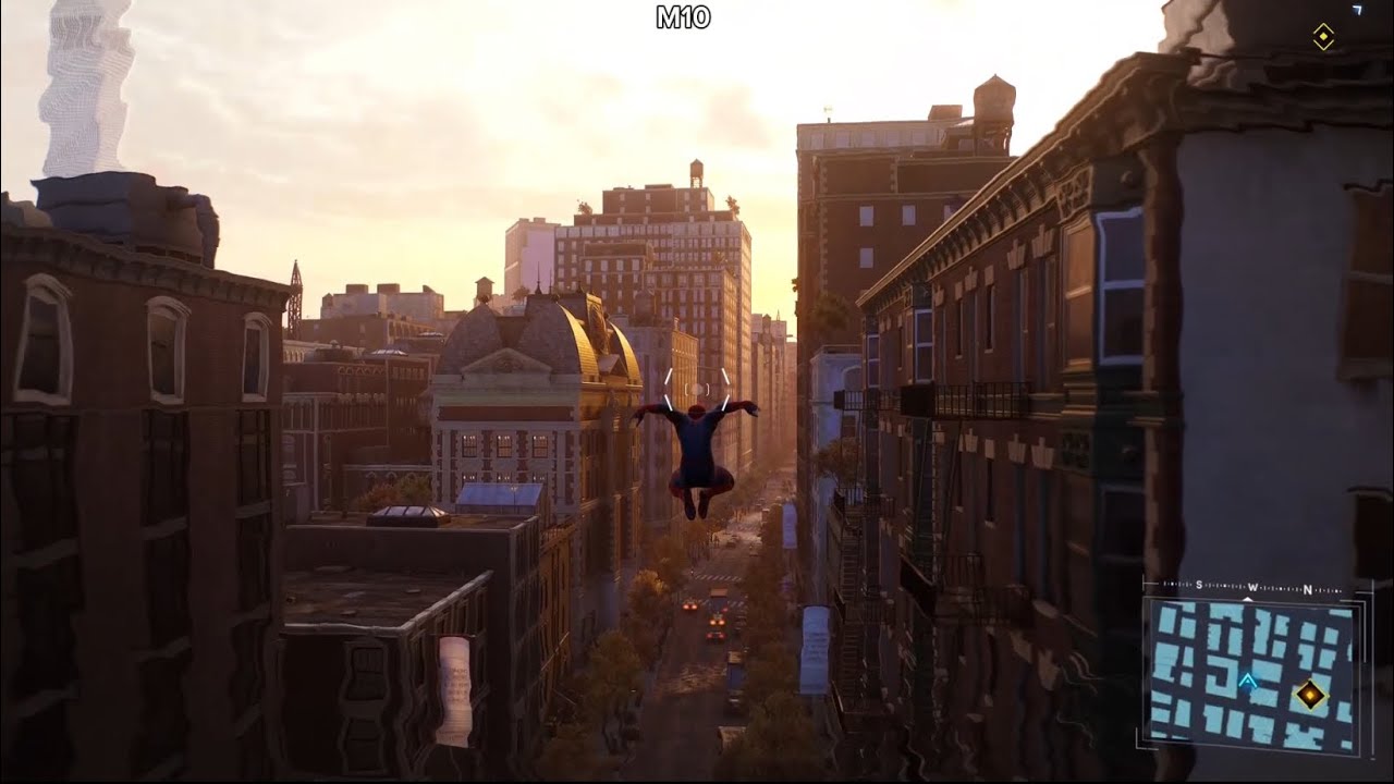 The Amazing Spider-Man 2 “swinging animation” 