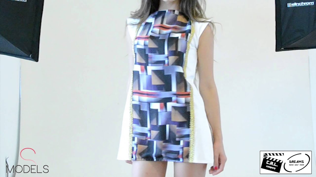 Presentazione E-Commerce abito Smallmodels - Model:Zara Morandini
