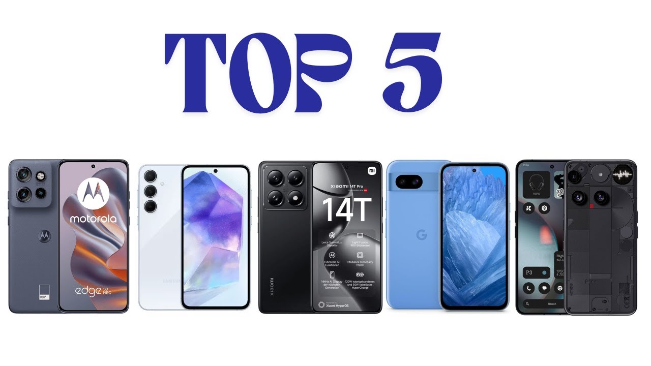 LES MEILLEURS SMARTPHONES À MOINS DE 500€ EN 2025