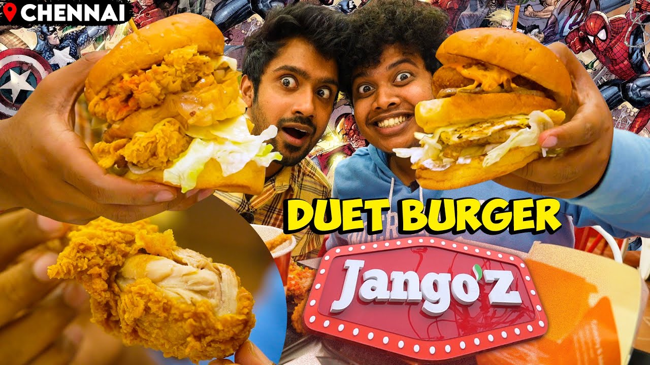 Juicy Chicken Burgers & Fried Chicken at Jango'z, Perambur - Irfan's View