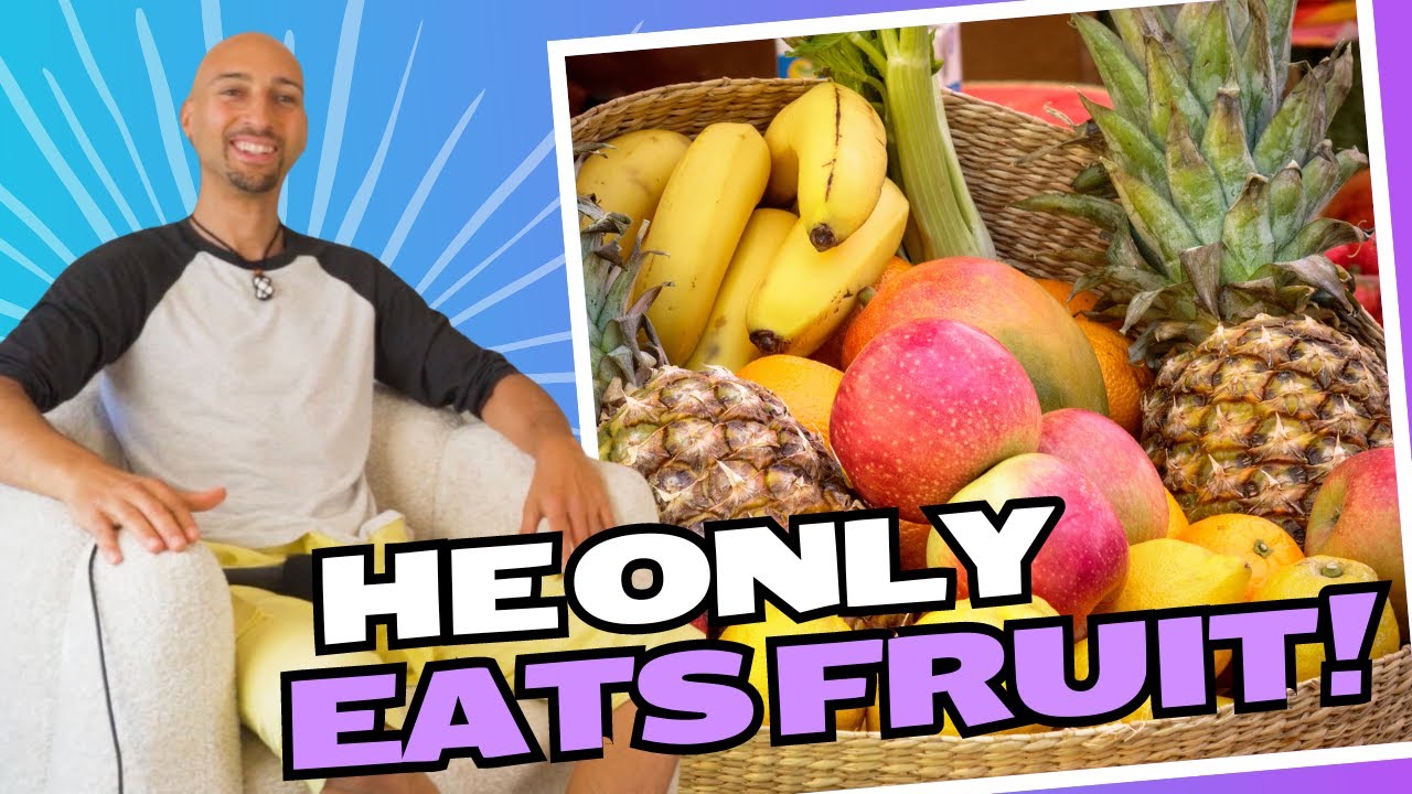 Eating ONLY FRUIT Transformed His Life And HERE'S Why He Does It!