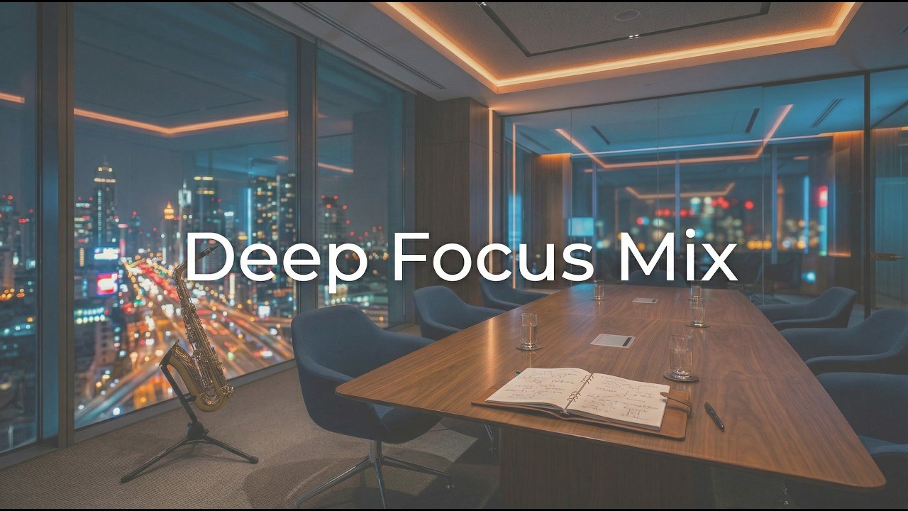 Deep Focus Mix (Study & Work Beats) - Get 10 hours of work done in 1 hour