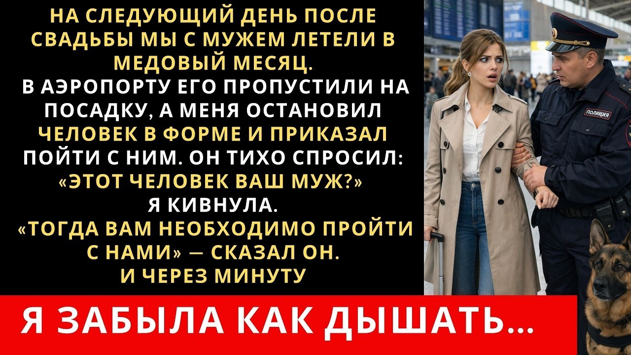 Мы должны были улететь в свадебное путешествие… но наутро всё изменилось