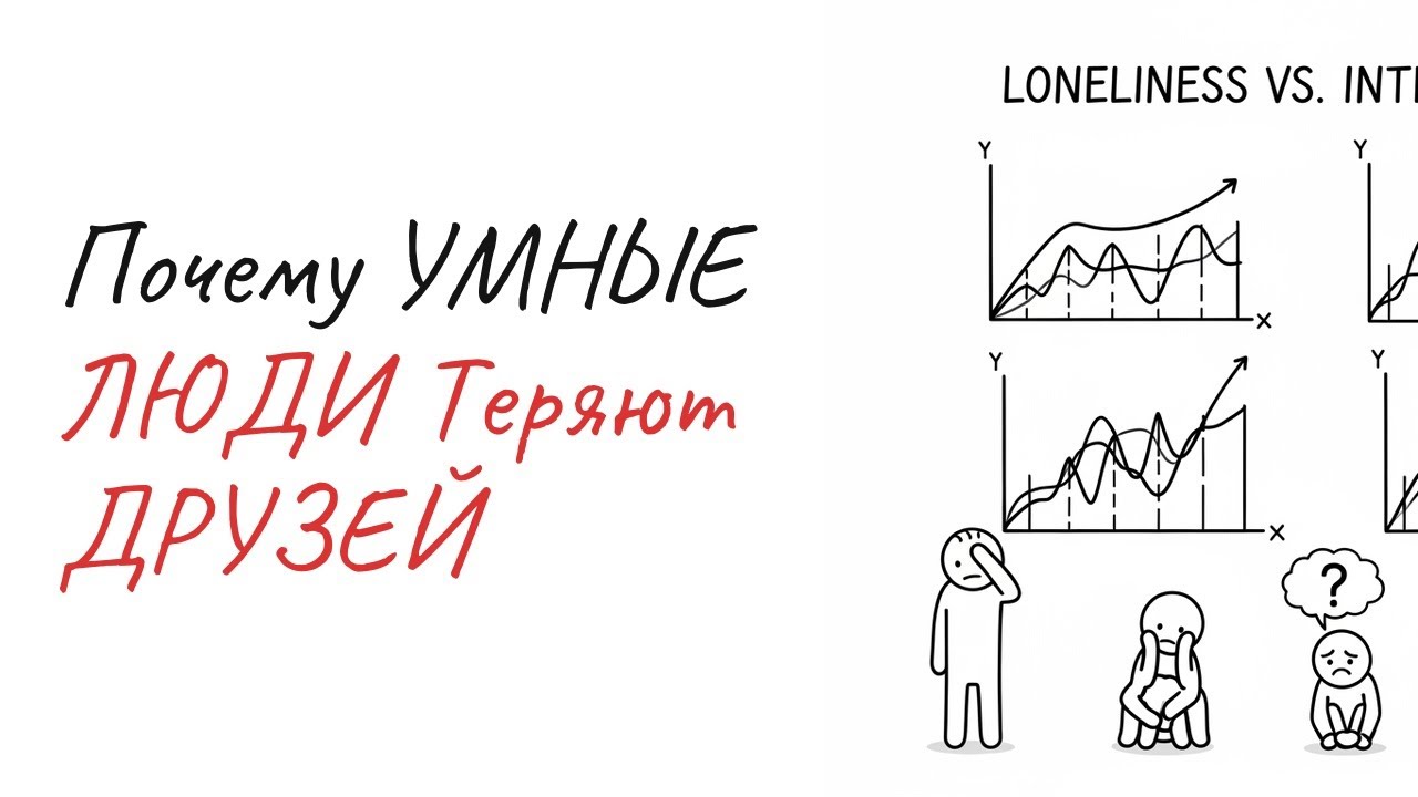 Почему Умные Люди остаются ОДИНОКИМИ | Психология интеллекта