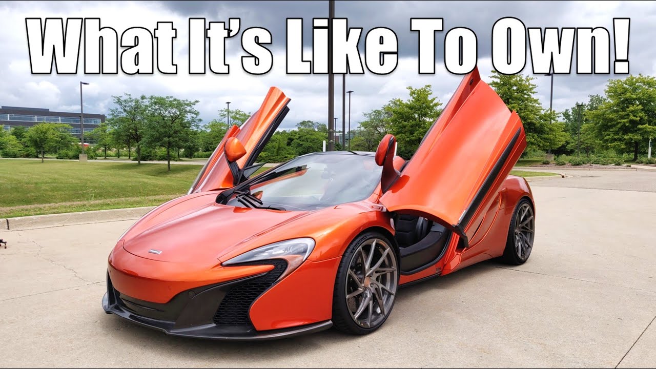 What It's Like To Own A McLaren 650S Spider!