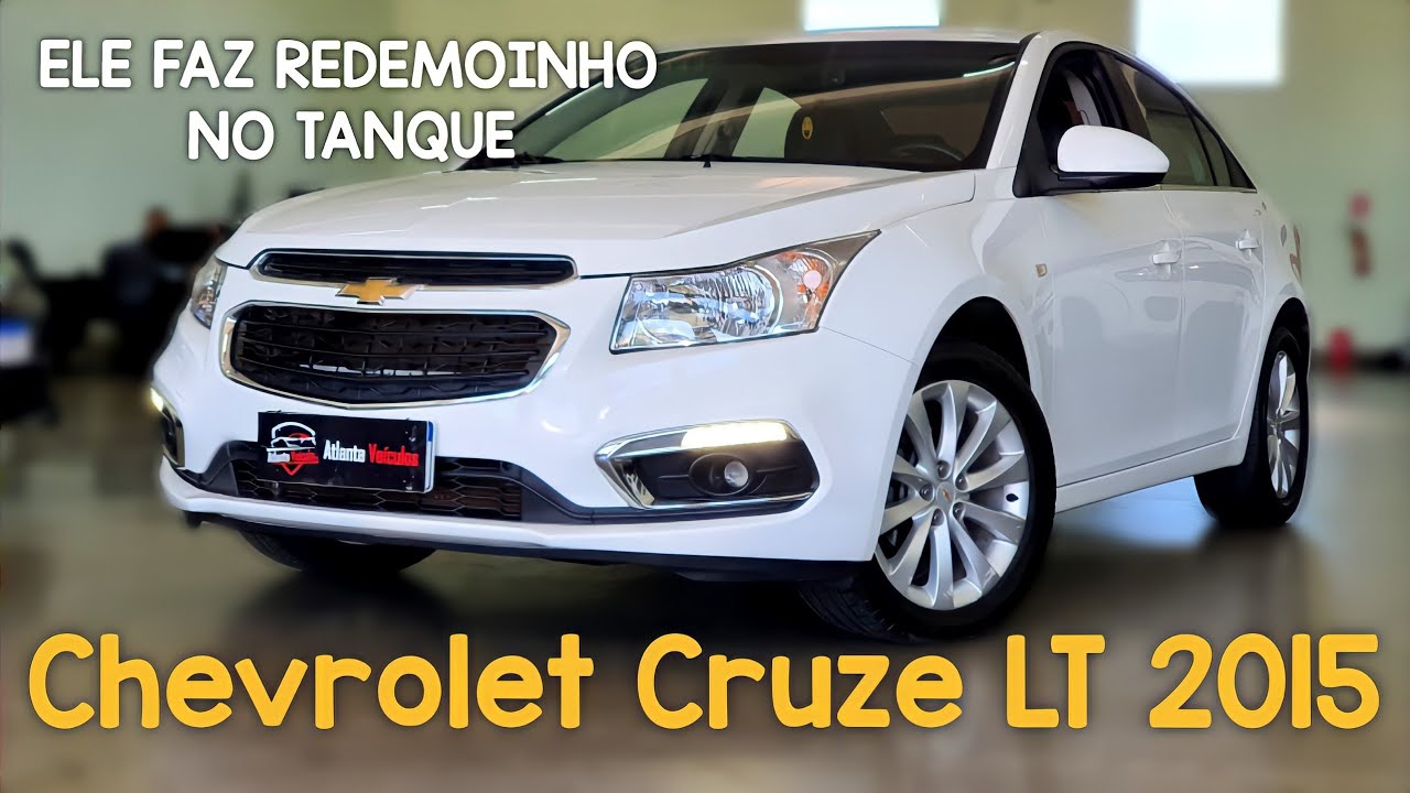 Avaliação Chevrolet Cruze LT 2015, o sedã médio mais beberrão. Opinião sincera e ficha técnica.